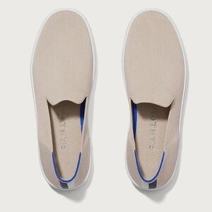 Rothy's The Original Slip On Sneaker In Sand Beige Women's 6